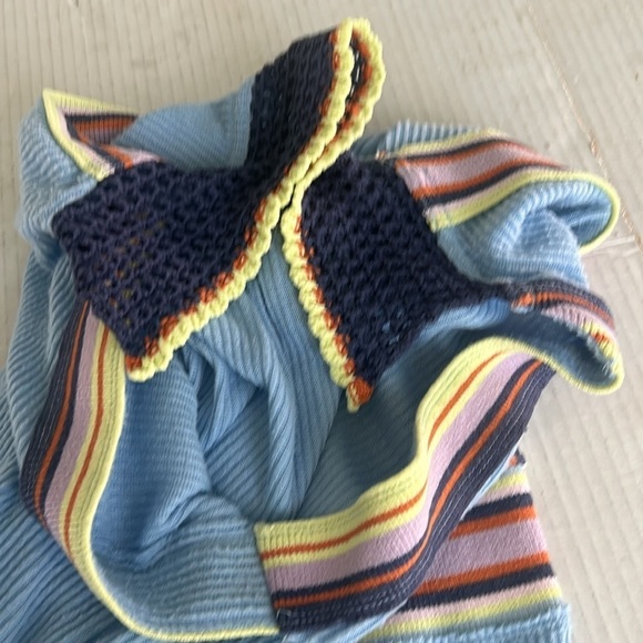 Free People We The Free Feeling Magical Ribbed Knit Swit V-Neck Top Women SZ XS - Picture 15 of 15